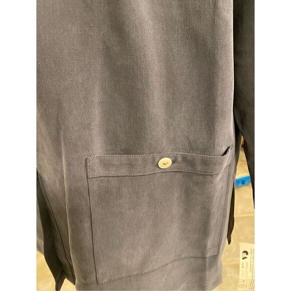 100% Silk Tunic Top.  Size XL. Washable Silk! - Picture 4 of 6